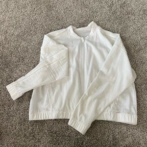 Lululemon pack light bomber jacket